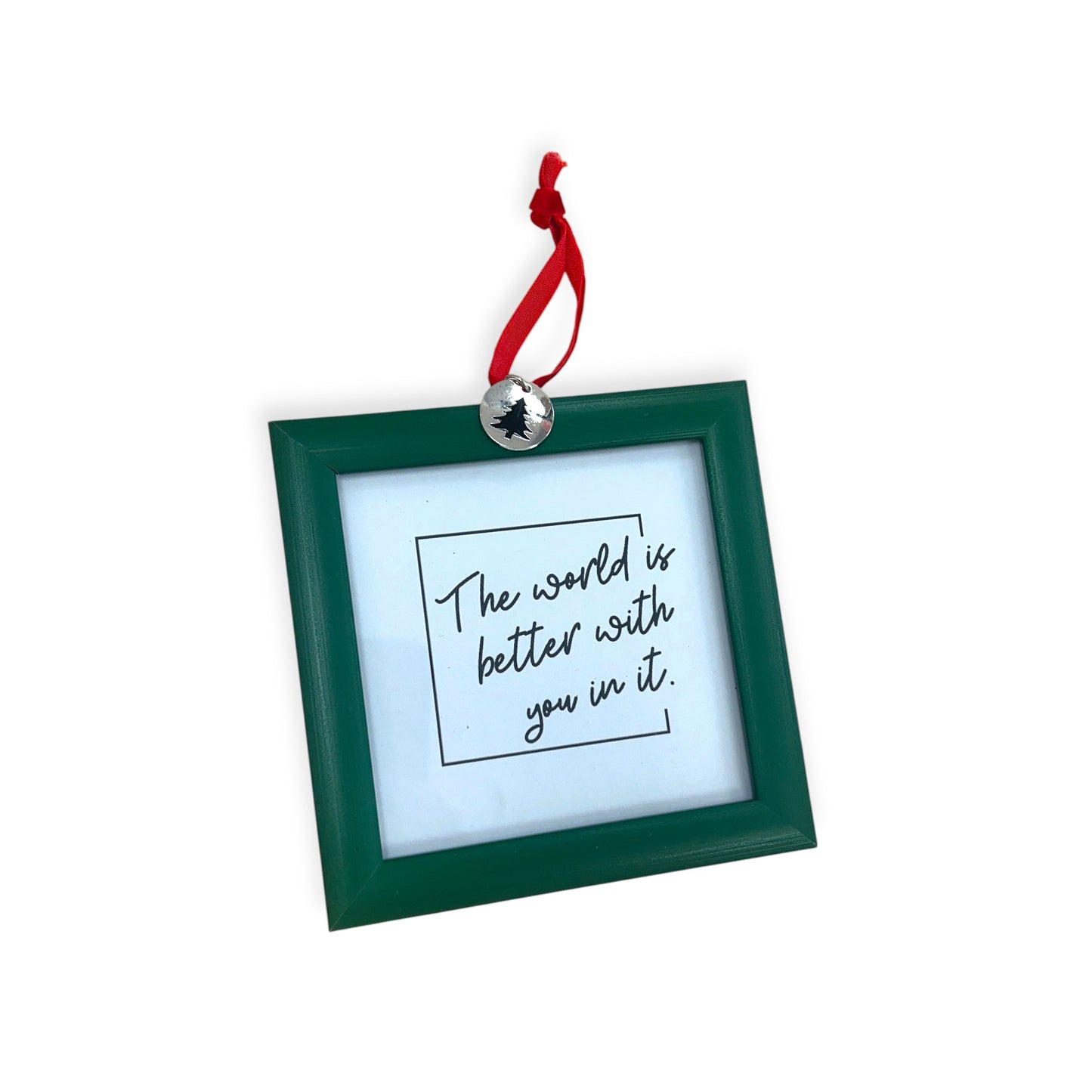 Frame Ornament | Holiday Hanging Frame