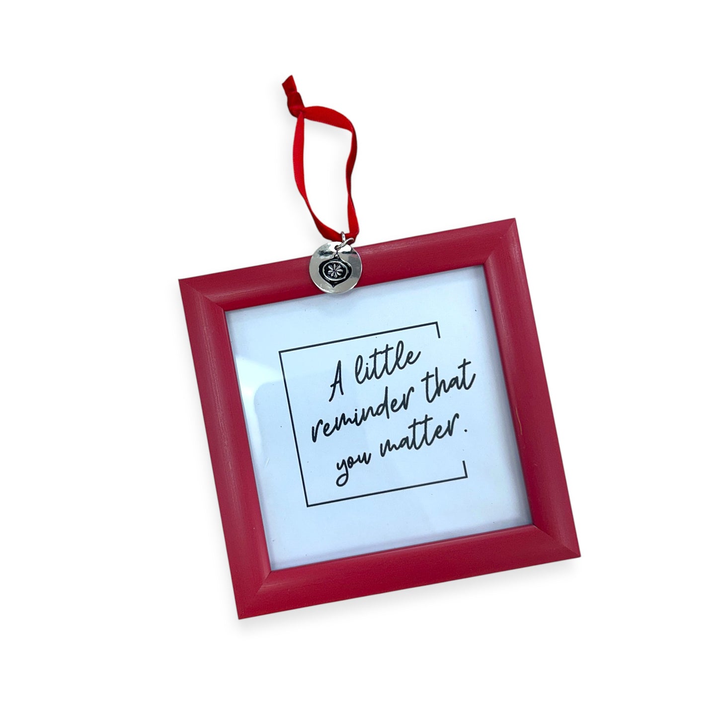 Frame Ornament | Holiday Hanging Frame