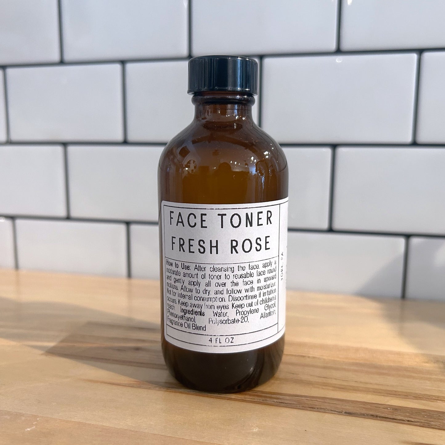 Facial Toner | Fresh Rose | 4oz