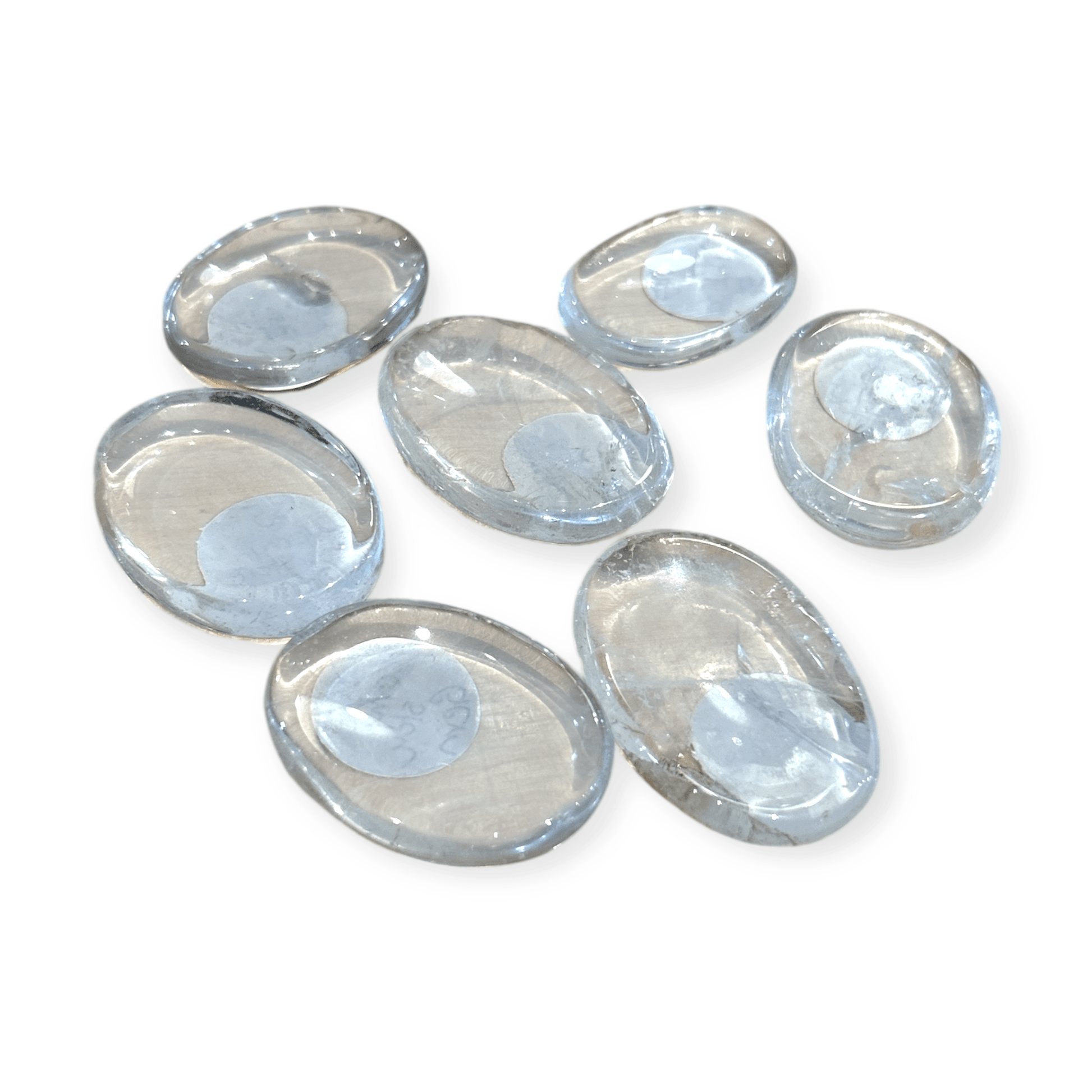 Gemstones | Clear Quartz Worry Stones | The Gem Hoarder - Other Eco - Goods