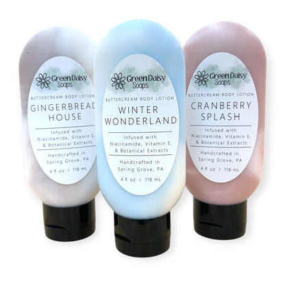 Body Lotion | Holiday Scents | Green Daisy Soaps