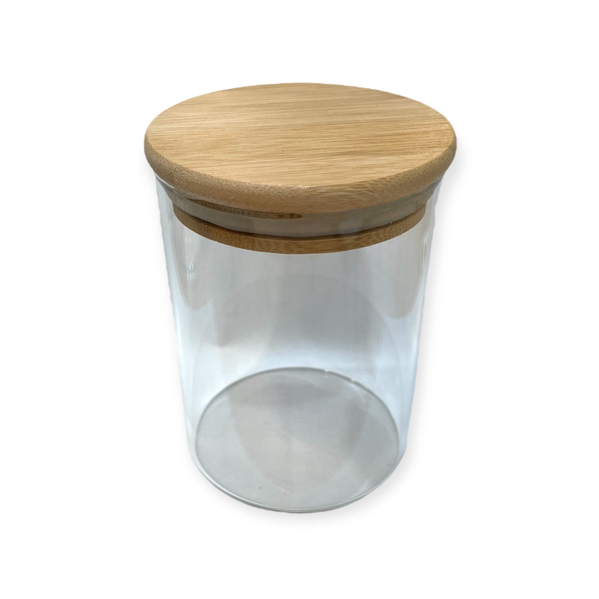 Jar with Bamboo Lid - Home & Cleaning