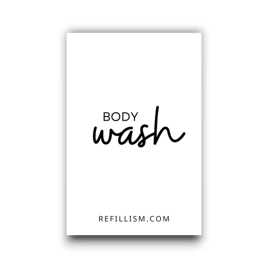 Labels | Hand & Body Soap Bottle Label | Sticker - Home & Cleaning