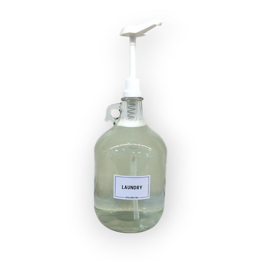 Laundry Detergent | Glass Gallon with Pump | Limited Time & Qty - Home & Cleaning