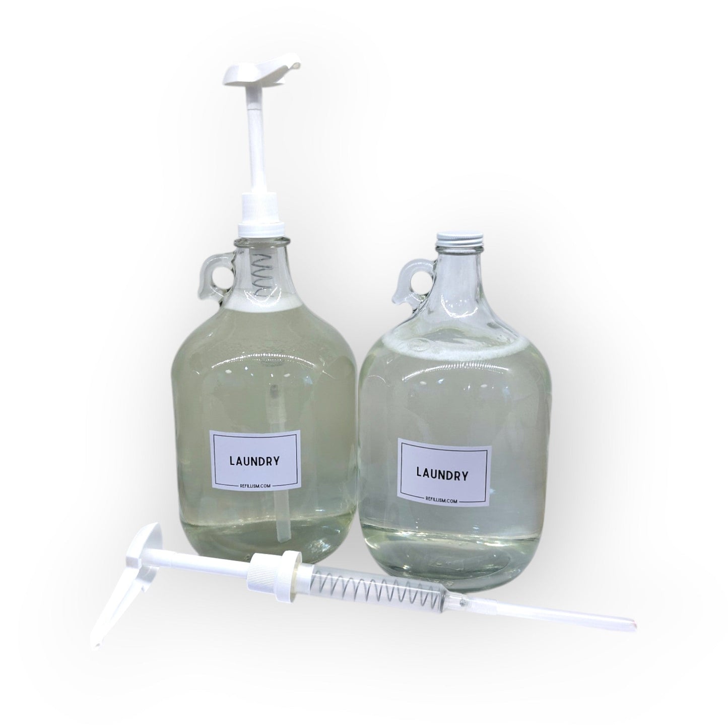 Laundry Detergent | Glass Gallon with Pump | Limited Time & Qty - Home & Cleaning