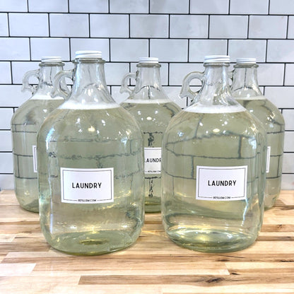 Laundry Detergent | Glass Gallon with Pump | Limited Time & Qty - Home & Cleaning