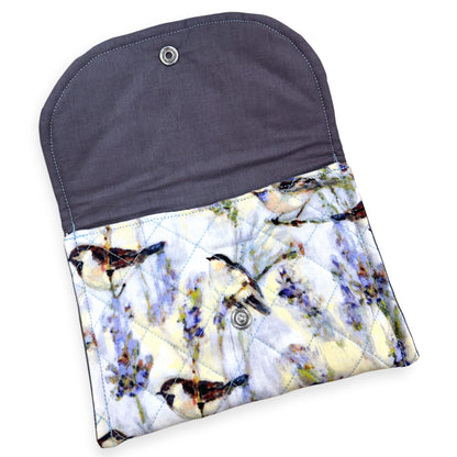 Quilted Makeup Pouch | Handmade by Trish