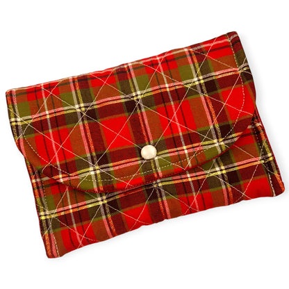 Quilted Makeup Pouch | Handmade by Trish