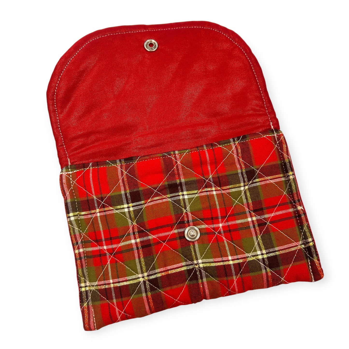 Quilted Makeup Pouch | Handmade by Trish