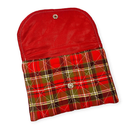 Quilted Makeup Pouch | Handmade by Trish