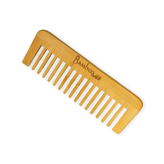 Medium Wide Tooth Comb | Bamboo