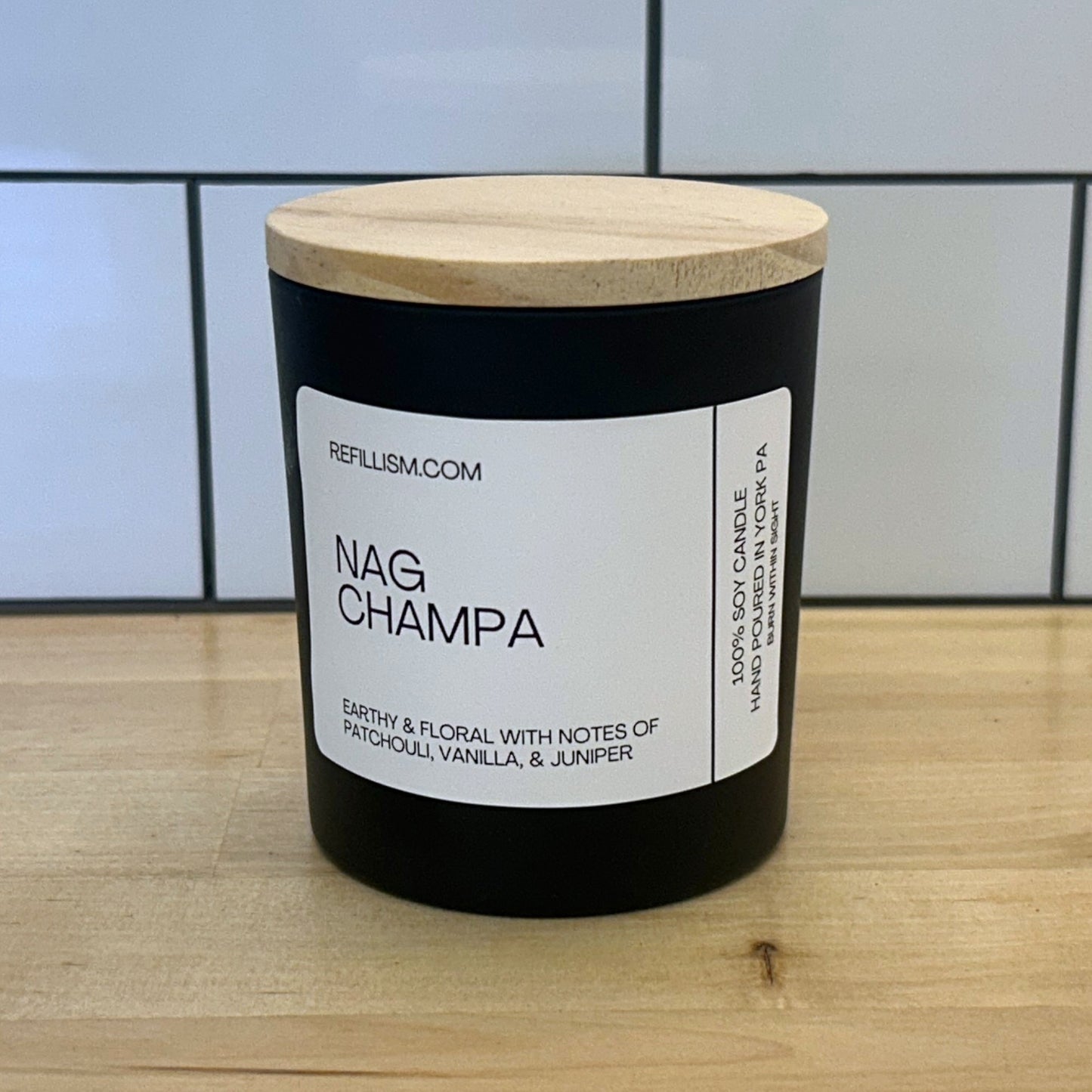 Candle | Nag Champa | 8oz | Soy Wax