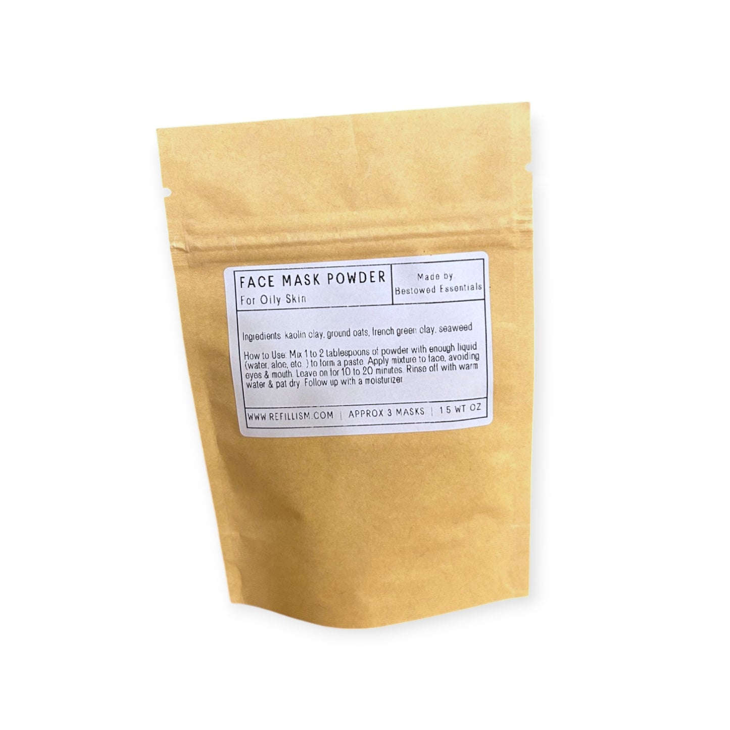 Face Mask Powder | Oily Skin | 1.5 oz