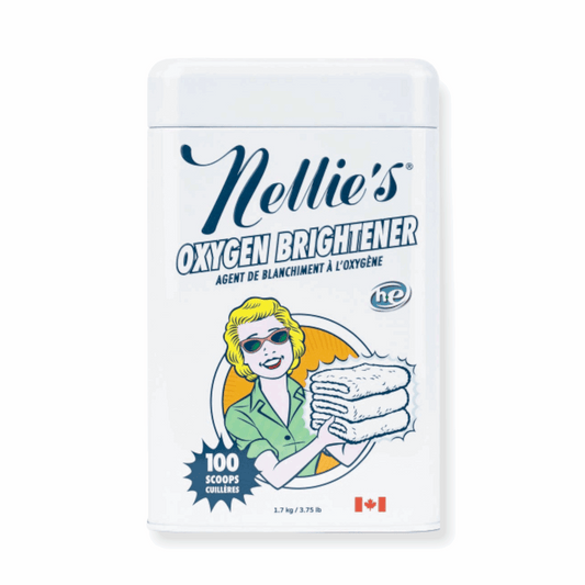 Oxygen Laundry Brightener 100 Scoop Tin | Nellie's - Refillism