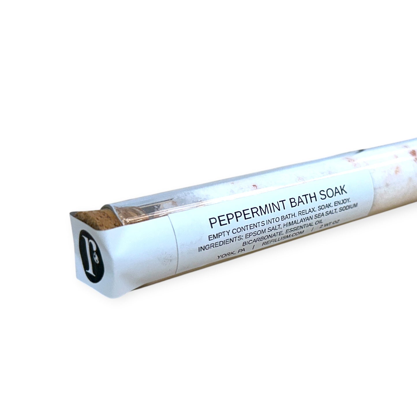 Bath Soak | Peppermint | Glass Tube