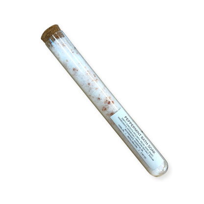 Bath Soak | Peppermint | Glass Tube