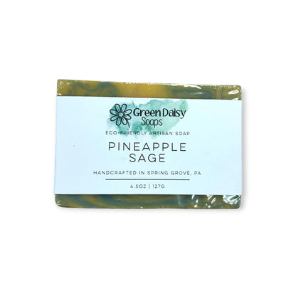 Pineapple Sage Bar Soap | Green Daisy Soaps