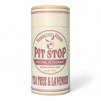 Pit Stop | Natural Deodorant | Hammond Herbs - Personal Care