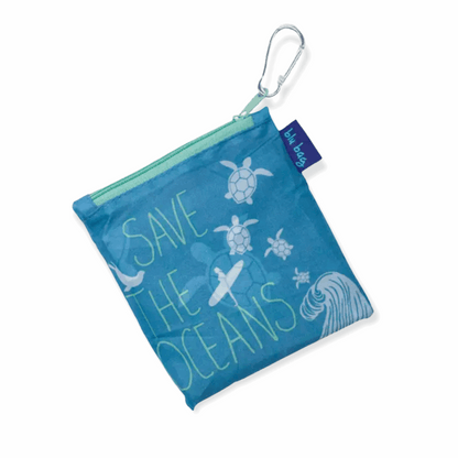 Tote | SAVE THE OCEANS 'Blu Bag' Reusable Shopping - Refillism