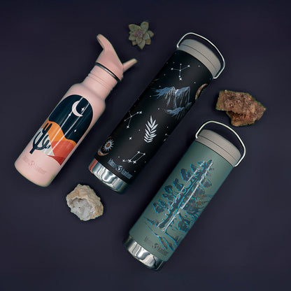 18oz Classic with Flip Seal Sport Cap - Bohemian Nights