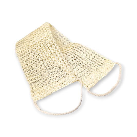 Correa corporal exfoliante | Sisal con Mango de Bambú