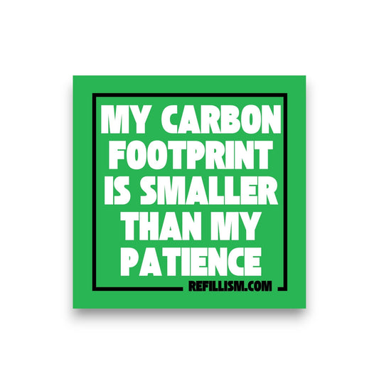 Sticker | Carbon Footprint | 2.5" - Other Eco - Goods