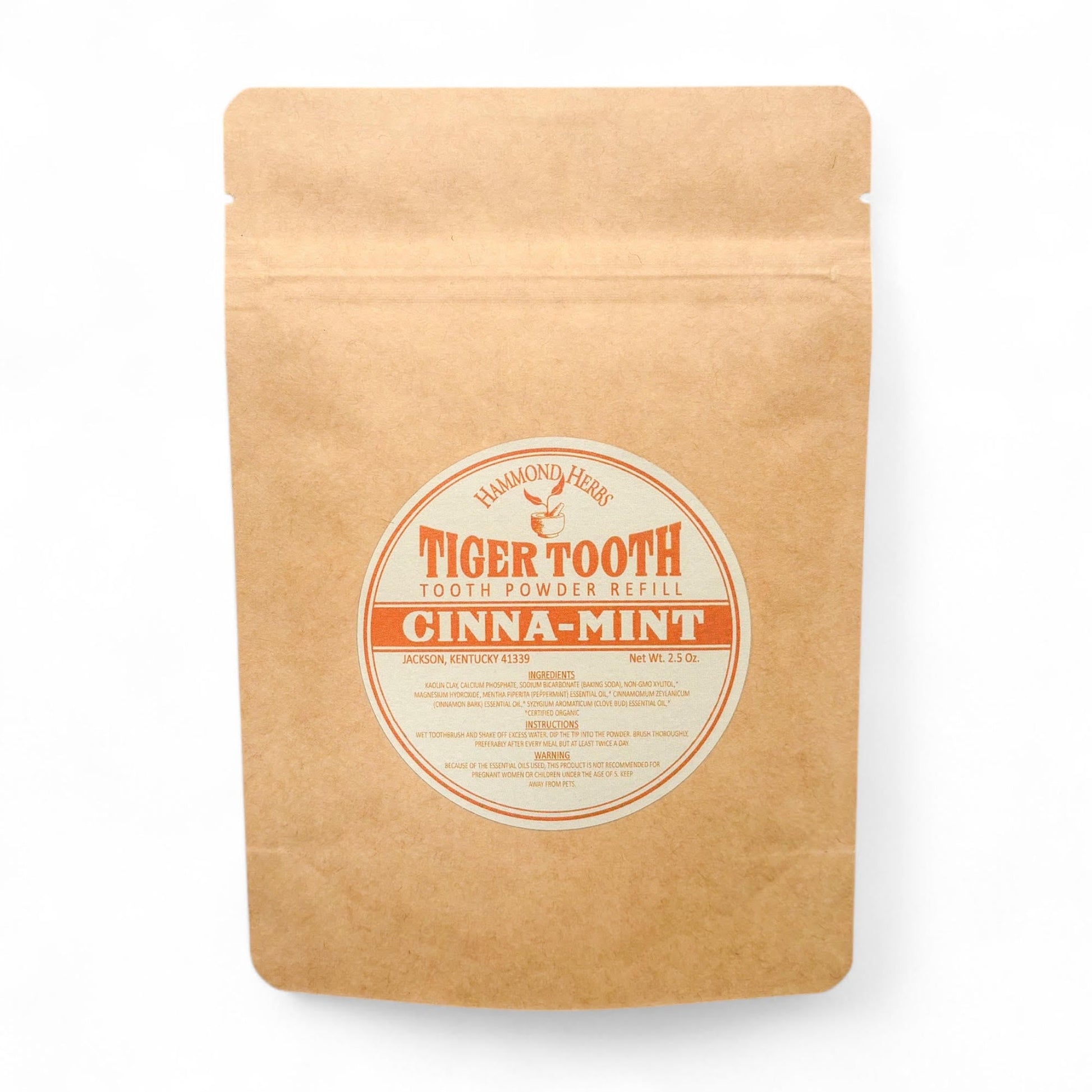 Tiger Tooth | Tooth Powder | Cinna Mint - Personal Care