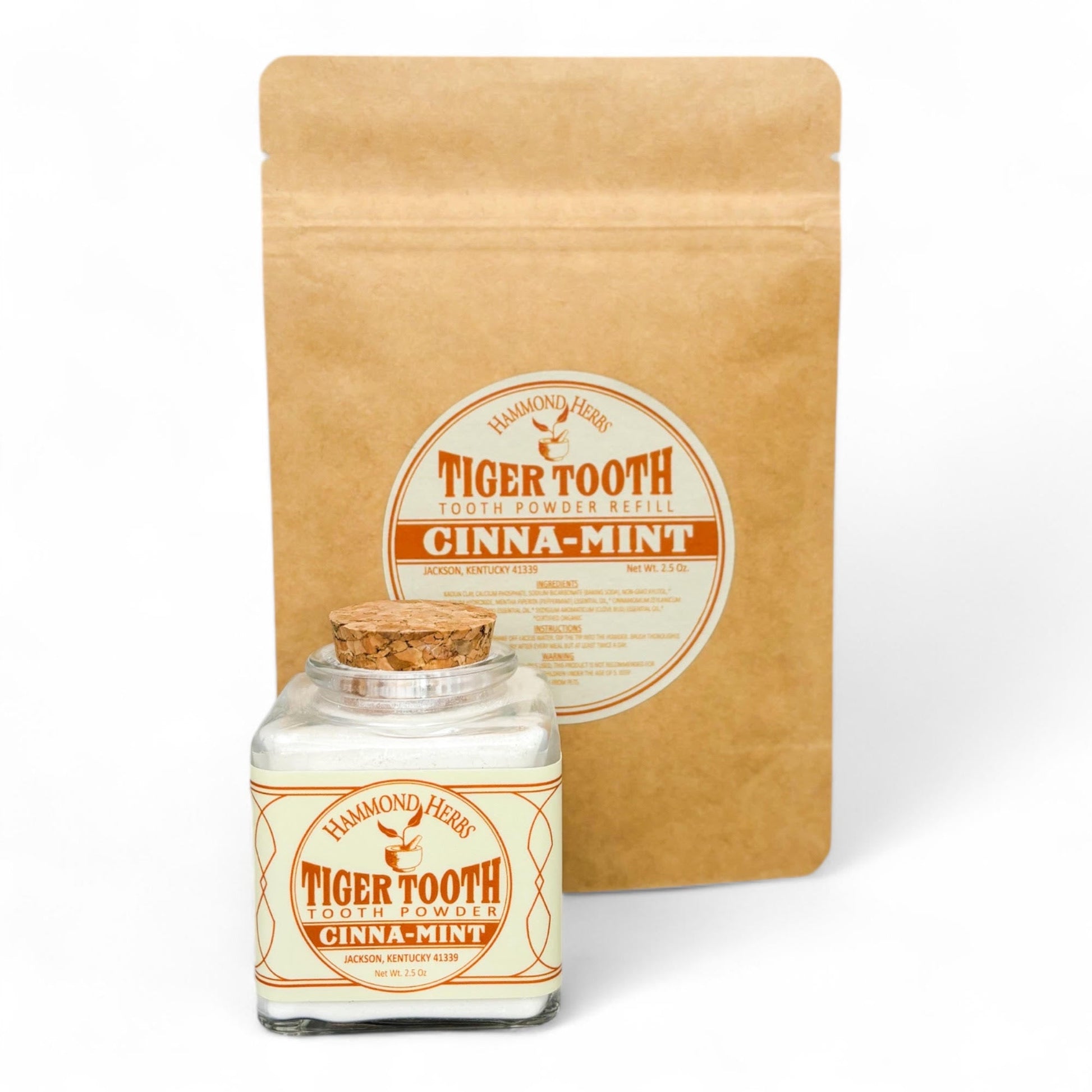 Tiger Tooth | Tooth Powder | Cinna Mint - Personal Care