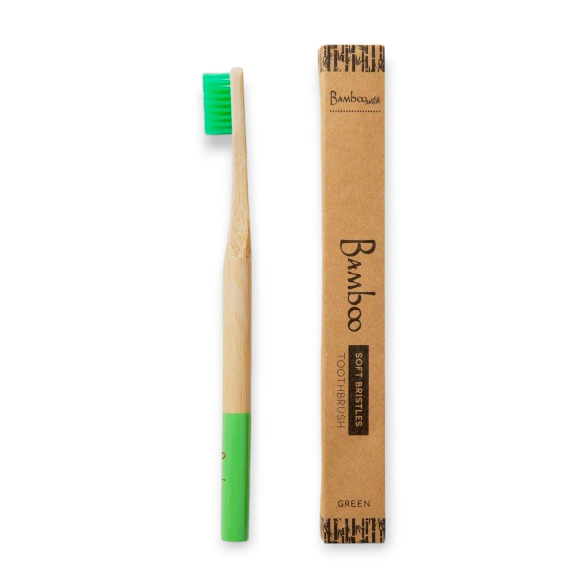 Toothbrush | Adult Green | Bamboo - Personal Care
