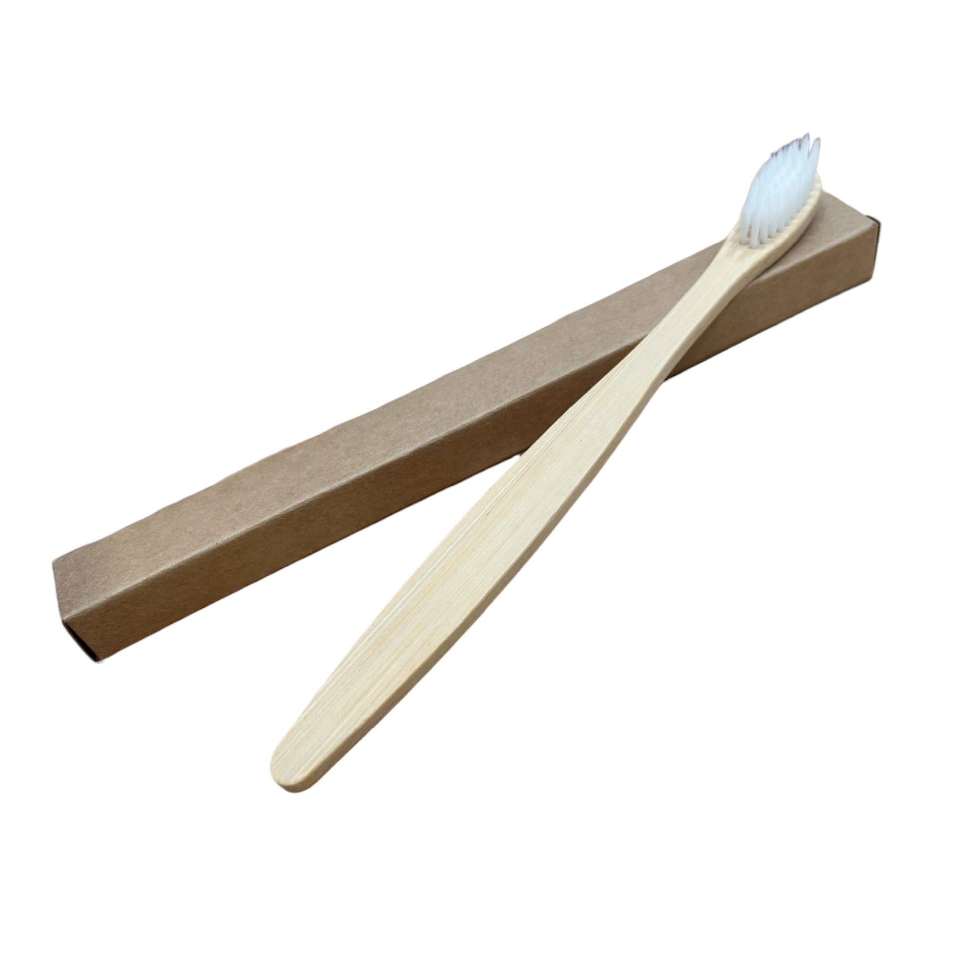 Toothbrush | Bamboo | Black or White Bristles - Personal Care