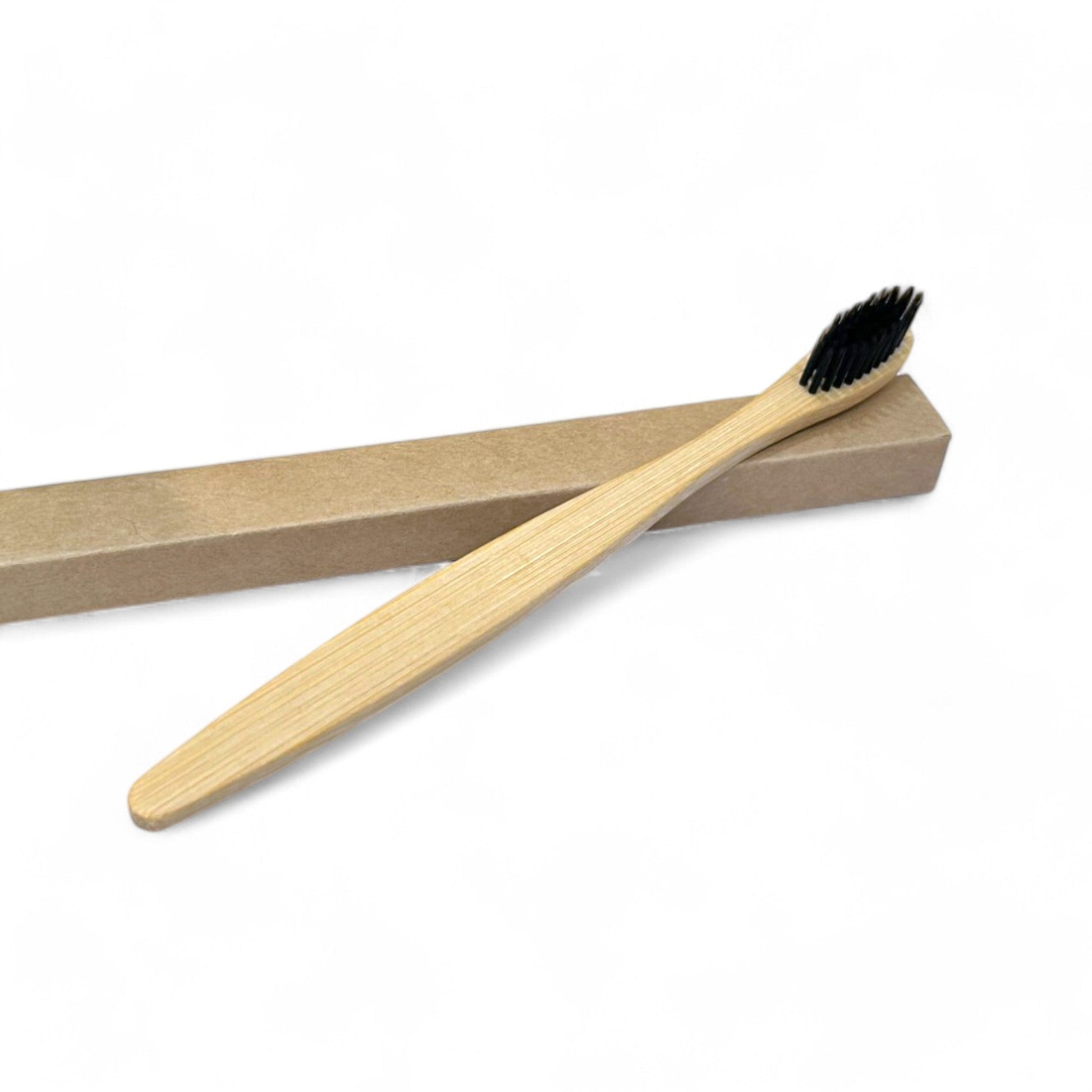 Toothbrush | Bamboo | Black or White Bristles - Personal Care