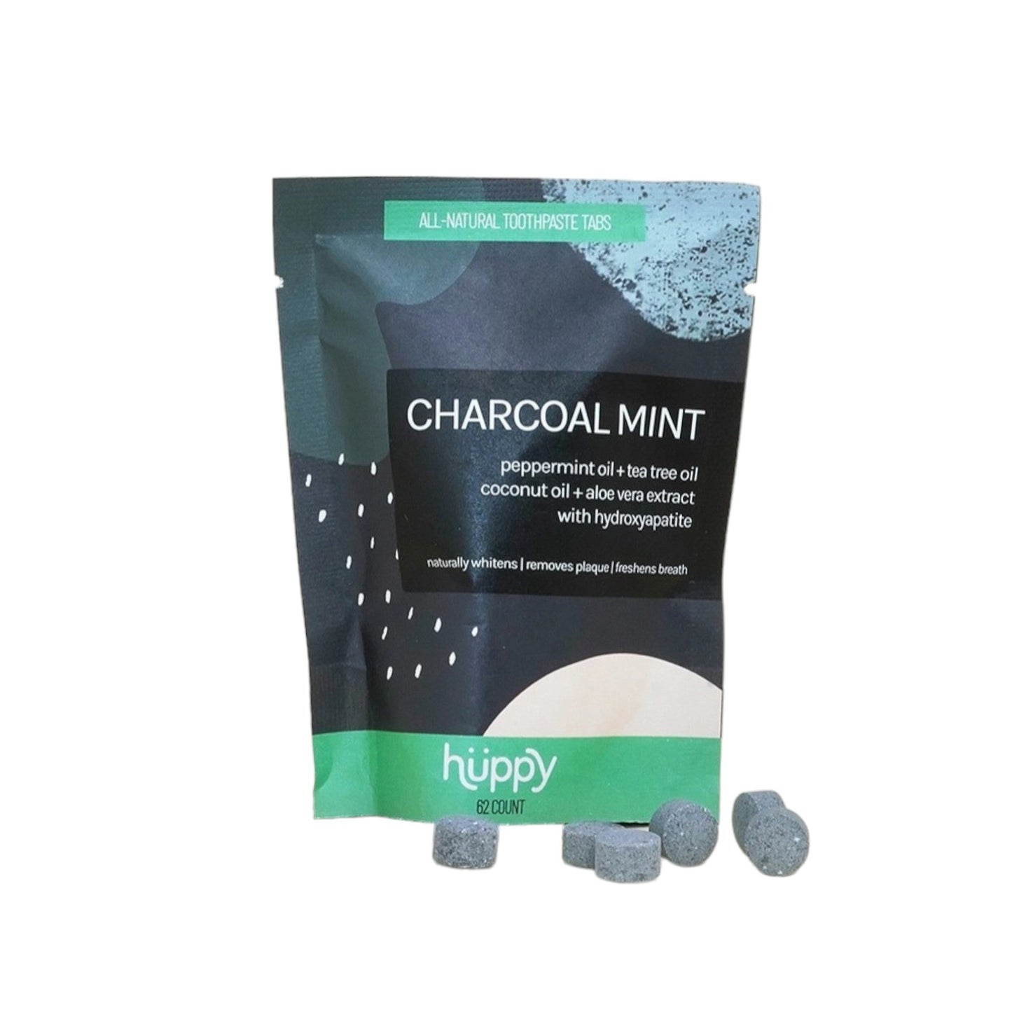 Toothpaste Tablets | Charcoal Mint - Personal Care