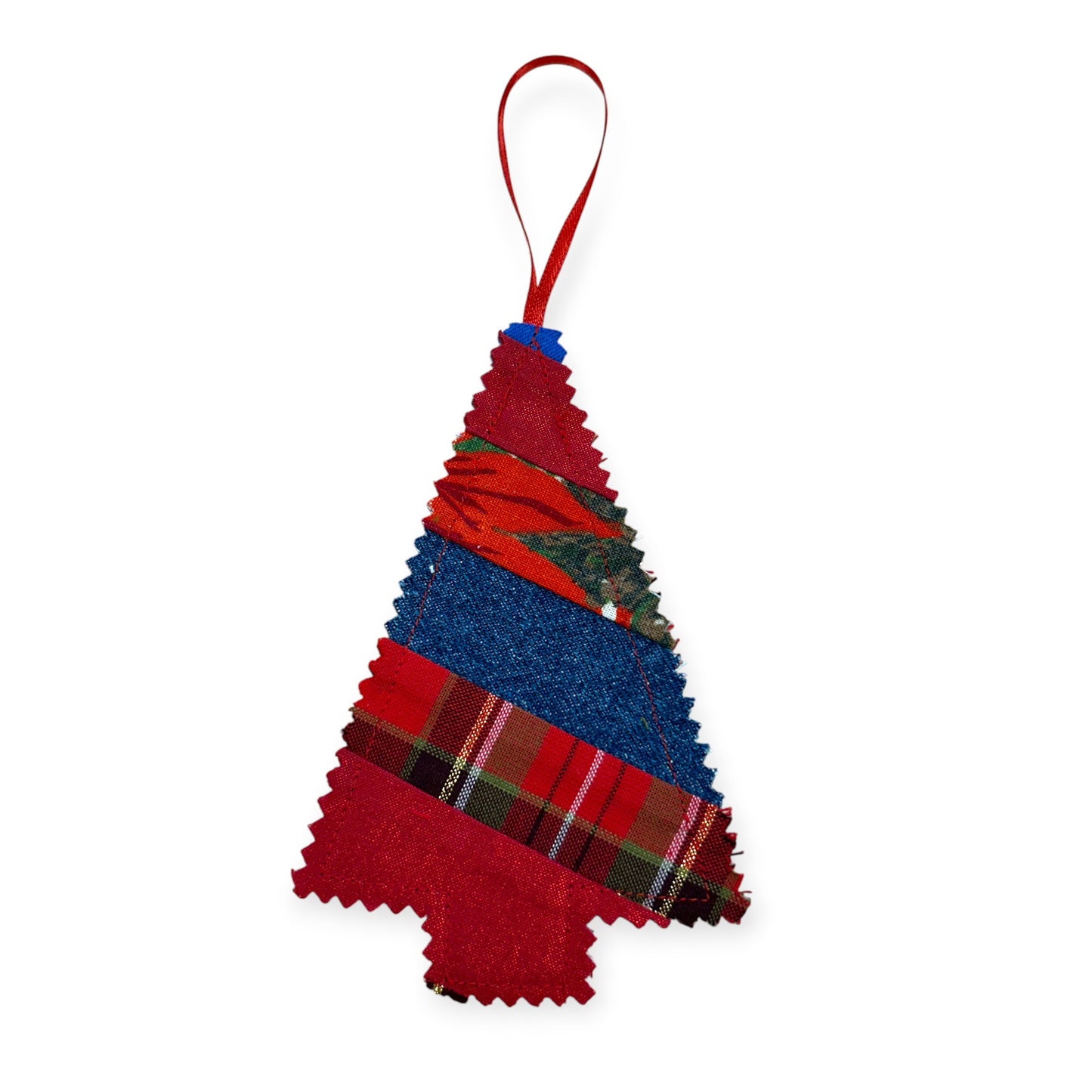 Tree Ornament | Patchwork Fabric | Handmade by Trish