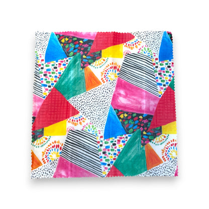 Beeswax Wrap | 10x10 | Colorful