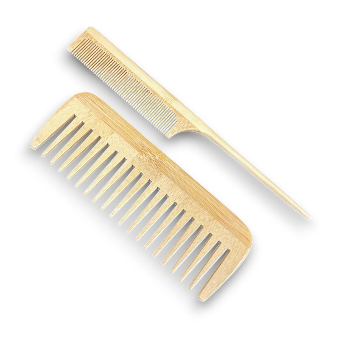 Bamboo Combs | Wide Tooth & Pointed Tail
