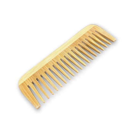 Bamboo Combs | Wide Tooth & Pointed Tail