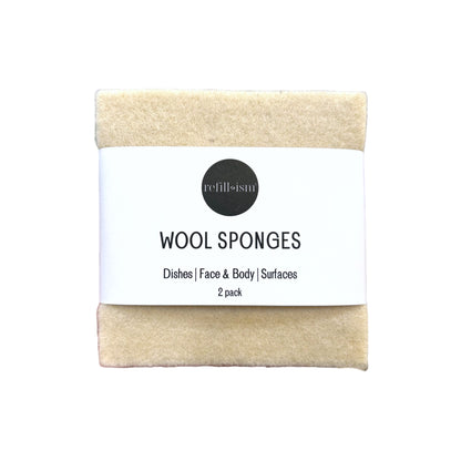 Wool Sponges | 2pk