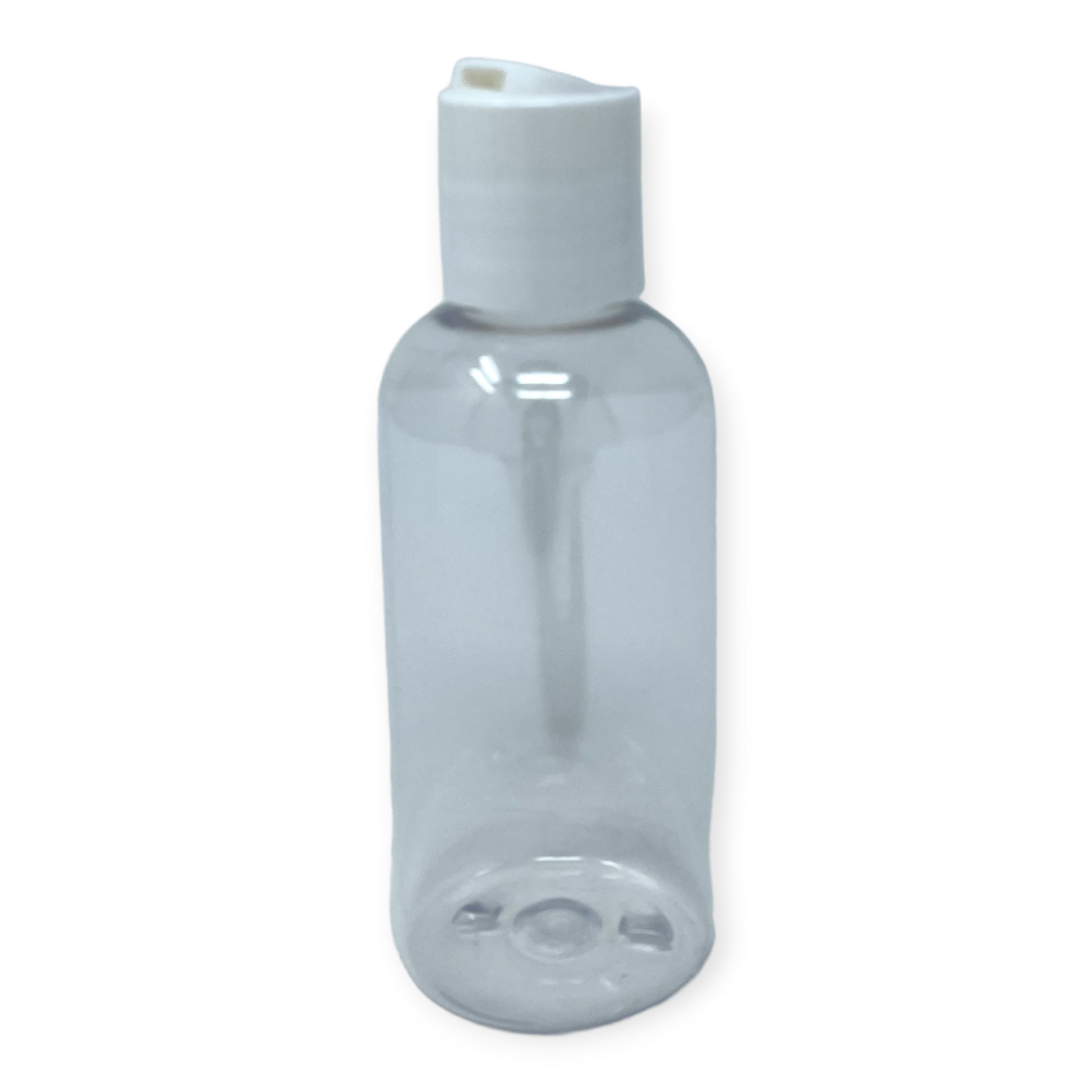 8 oz / 250 ml Clear PET (BPA Free) Plastic Oblong Flask Style