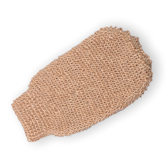 Jute Exfoliating Mitten