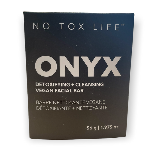 Onyx Detoxifying & Cleansing Vegan Facial Bar - No Tox Life