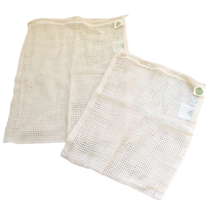 Sustainable Refillable Cleaning Products Eco Friendly Zero Waste Cotton Mesh Produce Grocery Bag