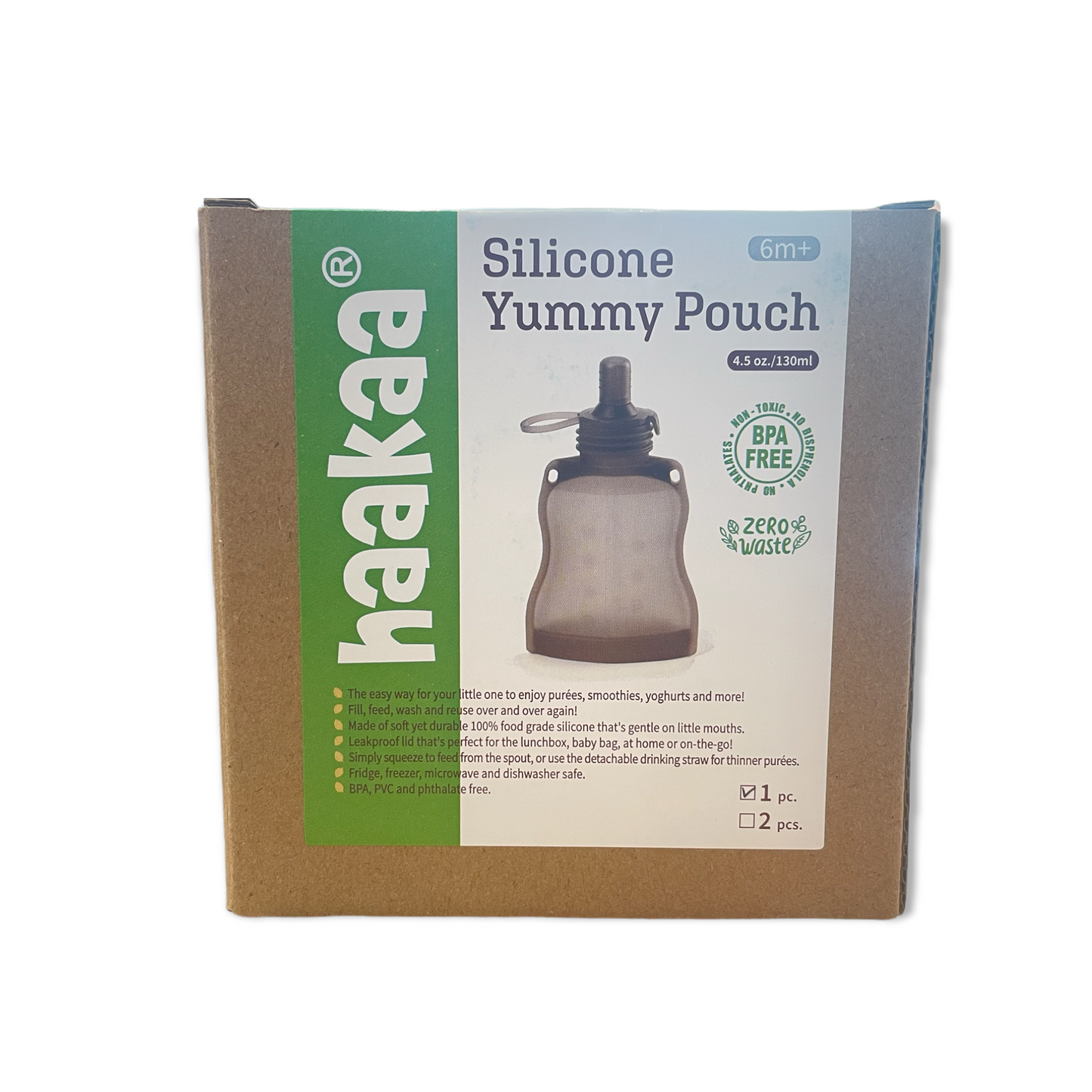 Silicone Yummy Pouch 4.5 oz