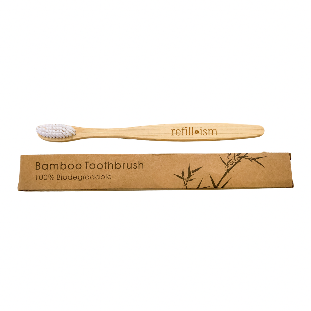 Sustainable Refillable Cleaning Products Eco Friendly Zero Waste Bamboo Dental Toothbrush