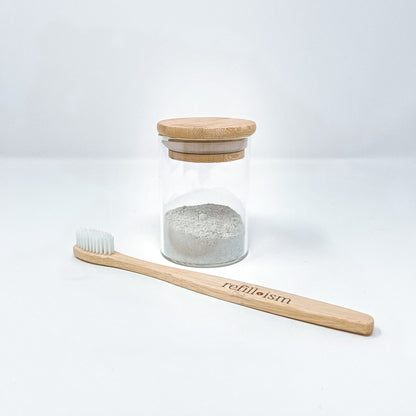 Jar with Bamboo Lid - Home & Cleaning