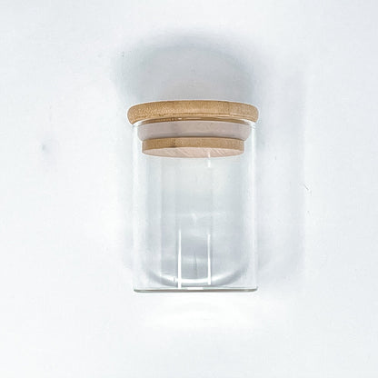 Jar with Bamboo Lid - Home & Cleaning