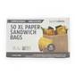 Sandwich Bags | XL Kraft Paper | Chevron